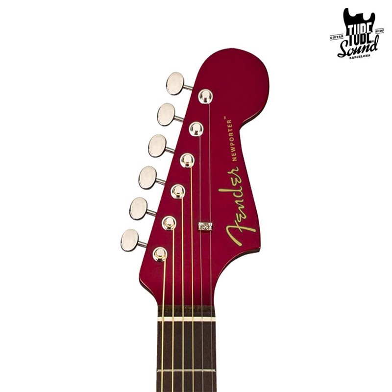 Fender Newporter Player WN Candy Apple Red