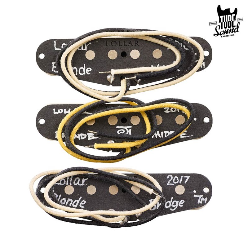 Lollar Strat Blonde Set