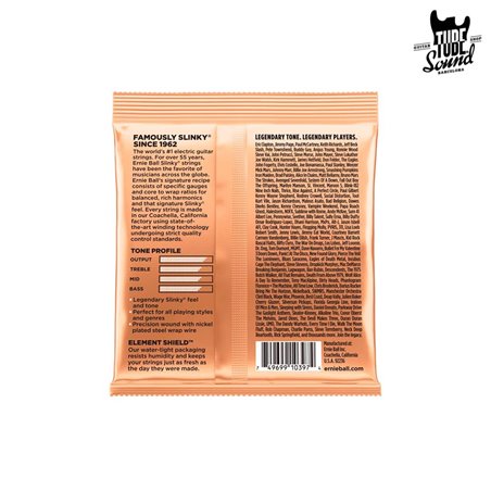 Ernie Ball 2224 Turbo Slinky Nickel Wound Electric 9.5-46