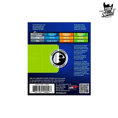 Elixir 19002 Electric NPS Optiweb Super Light 09-42