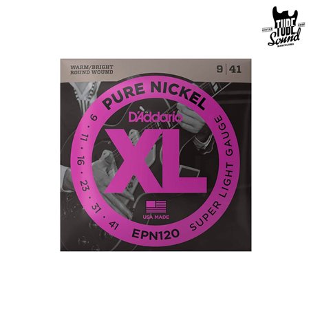 D'Addario EPN120 Pure Nickel Electric Super Light 09-41