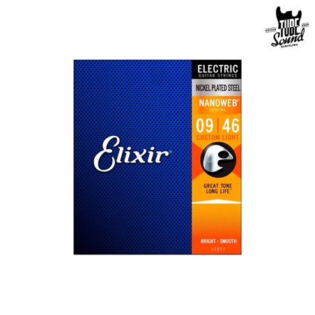 Elixir 12027 Electric NPS Nanoweb Custom Light 09-46