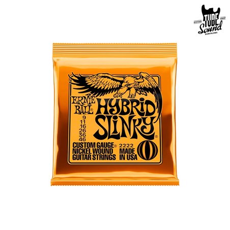 Ernie Ball 2222 Hybrid Slinky Nickel Wound Electric 09-46