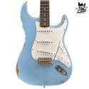 Fender Custom Shop Custom Order Stratocaster 63 RW Relic-Closet Classic Daphne Blue