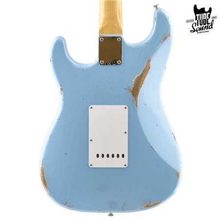 Fender Custom Shop Custom Order Stratocaster 63 RW Relic-Closet Classic Daphne Blue
