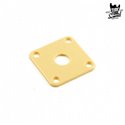 Retro Parts RP141C Jack Plate Gibson Style Cream Plastic