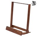 String Swing CC34 Slide Loading Inline 6 Guitar Rack Black Walnut