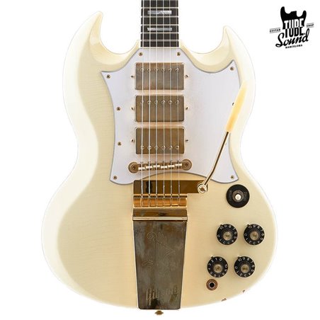 Gibson Custom SG Custom Jimi Hendrix 1967 Murphy Lab Aged Polaris White