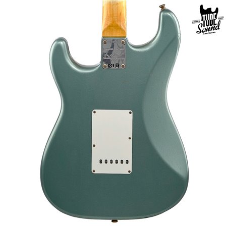 Fender Custom Shop Stratocaster 60 Ltd. Ed. RW Journeyman Faded Aged Sherwood Green Metallic