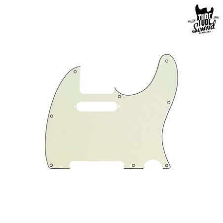 Fender Tele Pickguard 8 Holes 3-Ply Mint Green