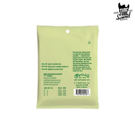 Martin M600 Ukulele Soprano/Concert 19-22