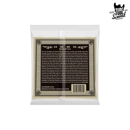 Ernie Ball 2070 Earthwood Phosphor Bronze Acoustic Bass 45-95