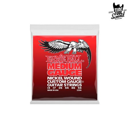Ernie Ball 2204 Nickel Wound Electric Medium 13-56