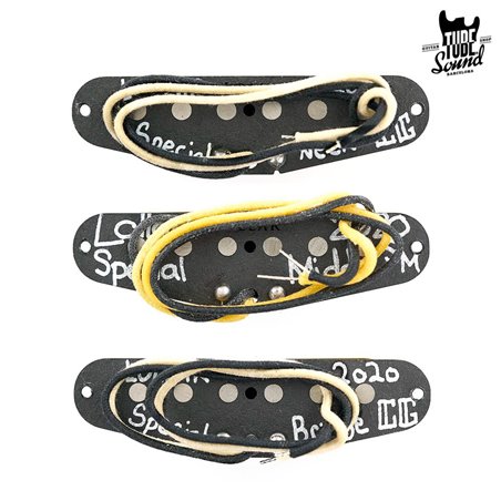 Lollar Strat Special Flat Set Parchment