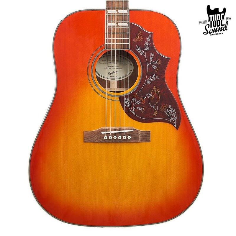 Epiphone Hummingbird Studio Faded Cherry Sunburst