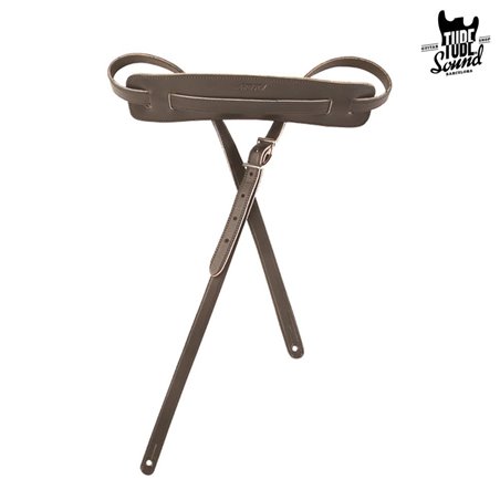 Gretsch Vintage Leather Strap Vintage Black