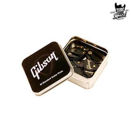 Gibson APRGG50-74T Standard Pick Tin 50 Thin