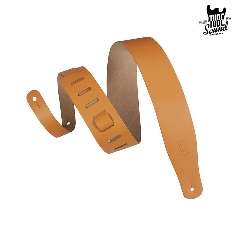 Levy's M26-TAN Genuine Leather Guitar Strap Tan