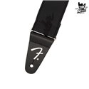 Fender Weighless Running Logo Strap Black