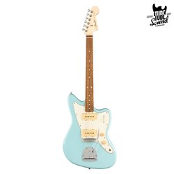 Fender Jazzmaster Ltd. Ed. Player White Headcap PF Sonic Blue