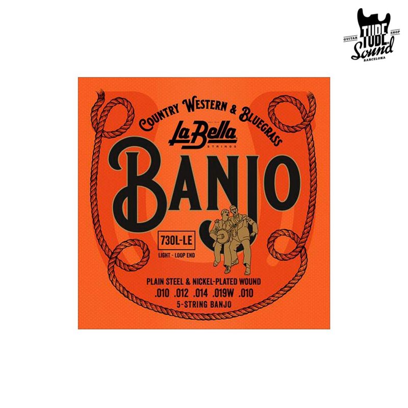La Bella 730L-LE Banjo 5 String Set