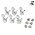 Fender Strat/Tele Locking Machine Heads All Short Post Chrome