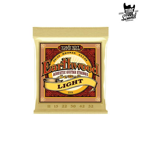Ernie Ball 2004 Earthwood 80-20 Bronze Acoustic Light 11-52