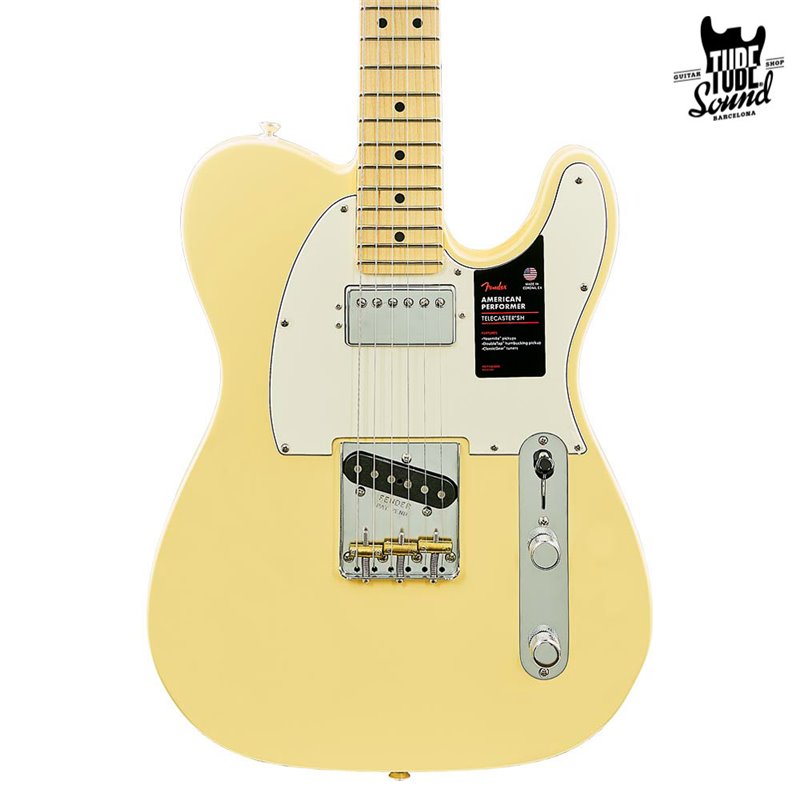 Fender Telecaster American Performer Hum MN Vintage White