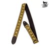 Gretsch G Brand Strap Diamond Black Ends