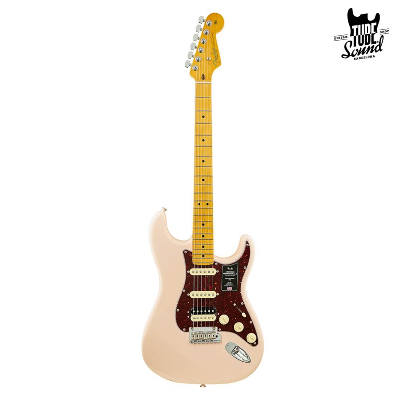 Fender Stratocaster Ltd. Ed. American Professional II HSS MN Shell Pink