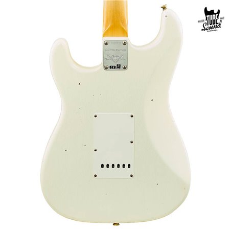 Fender Custom Shop Ltd. Ed. Stratocaster 62-63 RW Journeyman Aged Olympic White