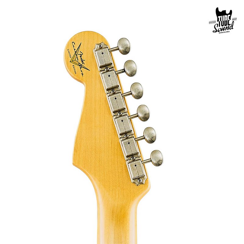 Fender Custom Shop Ltd. Ed. Stratocaster 62-63 RW Journeyman Aged Olympic White