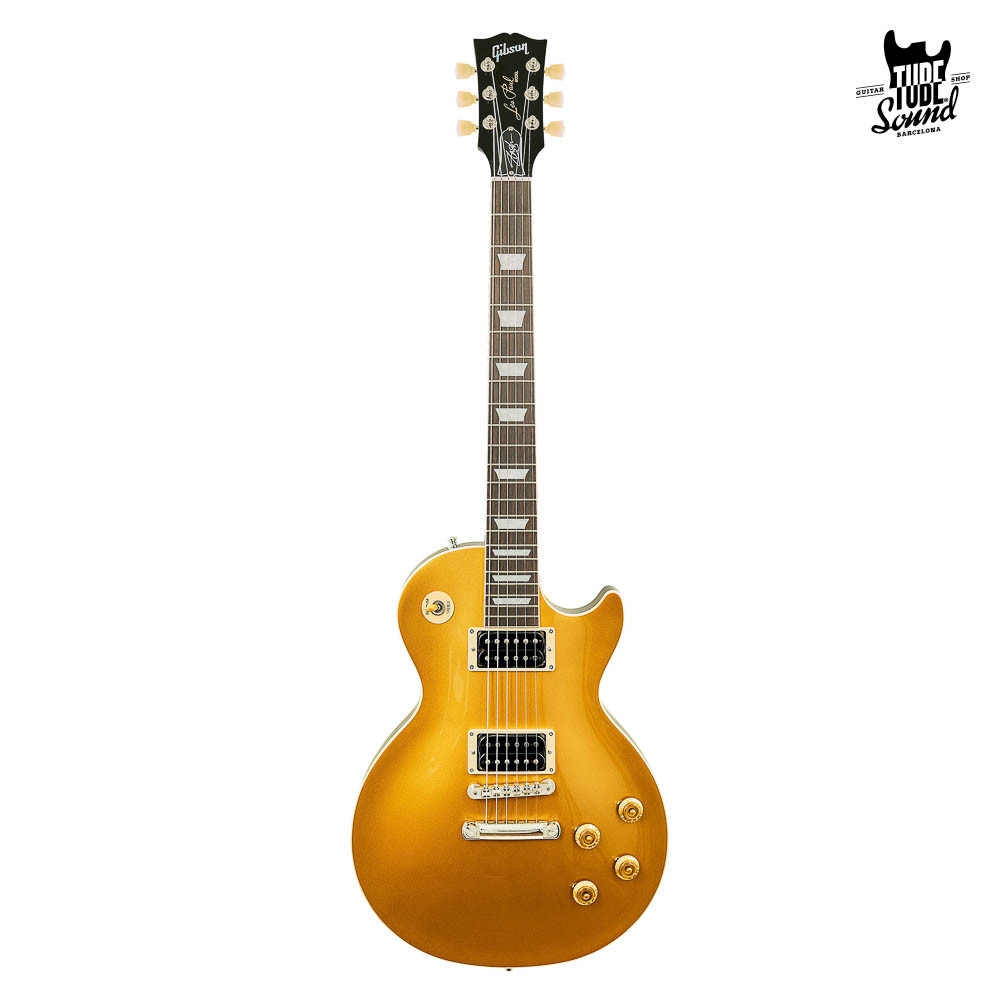 Gibson Les Paul Standard Slash Victoria Gold Top Dark Back