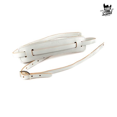 Gretsch Vintage Leather Strap Vintage White