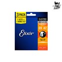 Elixir 16540 Pack 2+1 Electric NPS Nanoweb Super Light 9-42