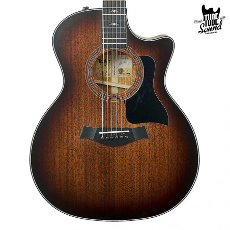 Taylor 324ce V-Class Mahogany Shaded Edge Burst