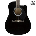 Fender FA-125CE Dreadnought WN Black