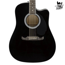 Fender FA-125CE Dreadnought WN Black