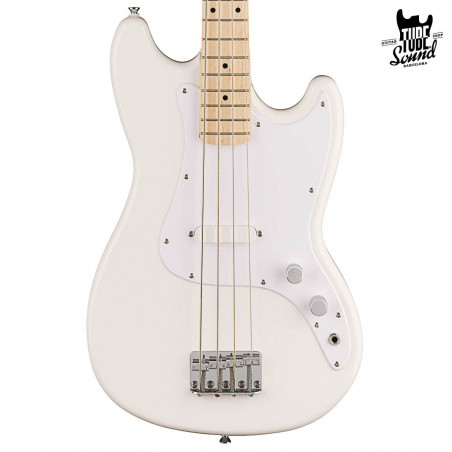 Squier Bronco Bass Sonic MN Artic White