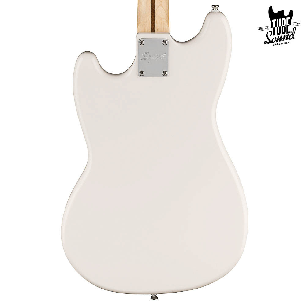Squier Bronco Bass Sonic MN Artic White