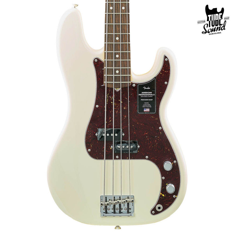 Fender Precision Bass American Professional II RW Olympic White