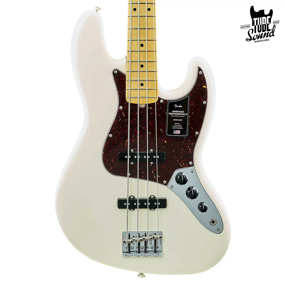 Fender Jazz Bass American Professional II MN Olympic White