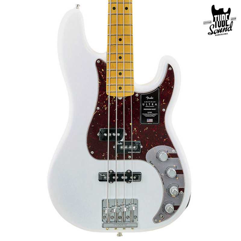 Fender Precision Bass American Ultra MN Artic Pearl