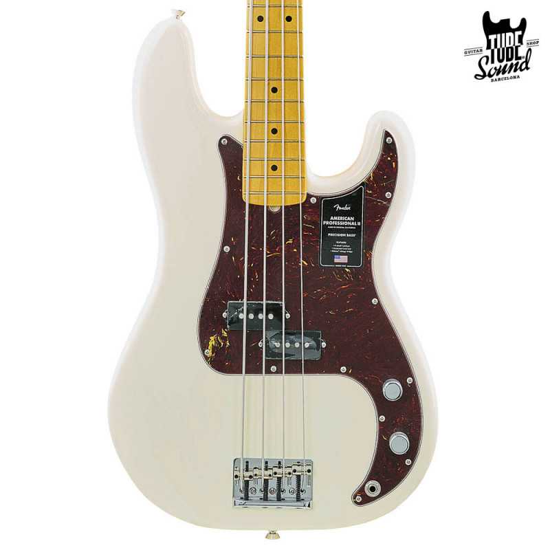 Fender Precision Bass American Professional II MN Olympic White