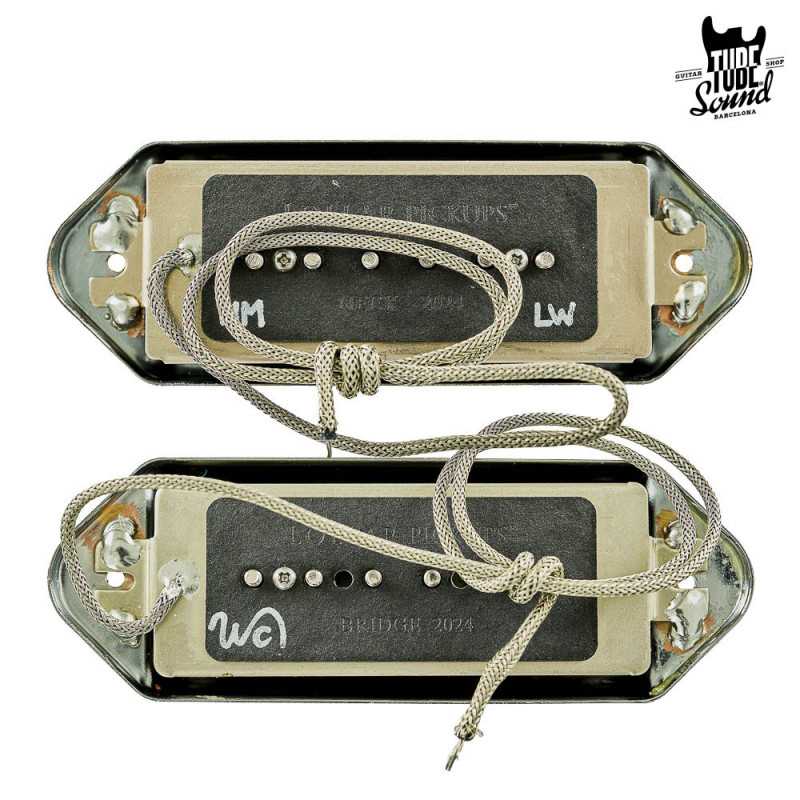 Lollar P-90 Dog Ear Casino Low Wind Med Narrow Set Chrome
