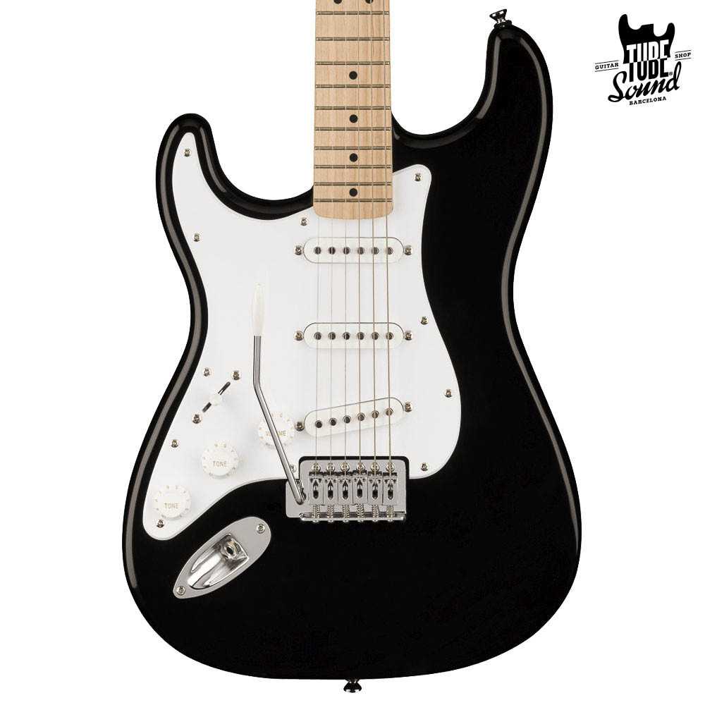 Squier Stratocaster Sonic MN Black Zurda