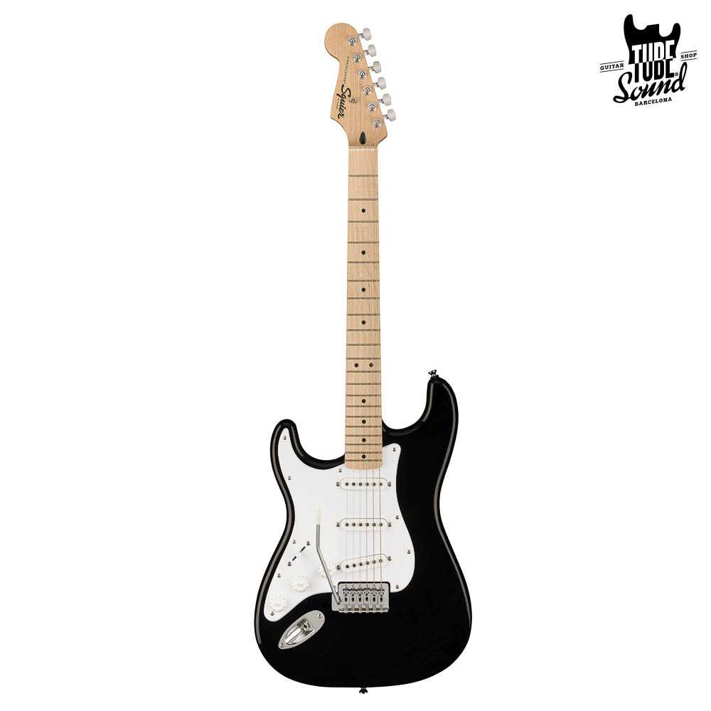 Squier Stratocaster Sonic MN Black Zurda