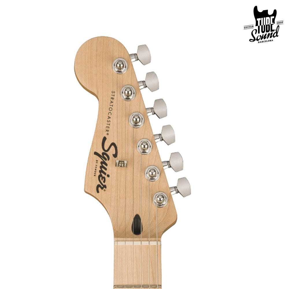 Squier Stratocaster Sonic MN Black Zurda