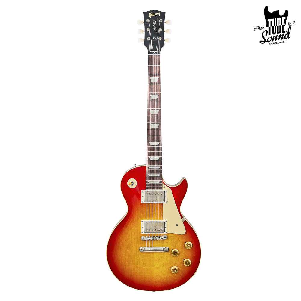 Gibson Custom Les Paul Standard 1958 Murphy Lab Ultra Light Aged Washed Cherry Sunburst