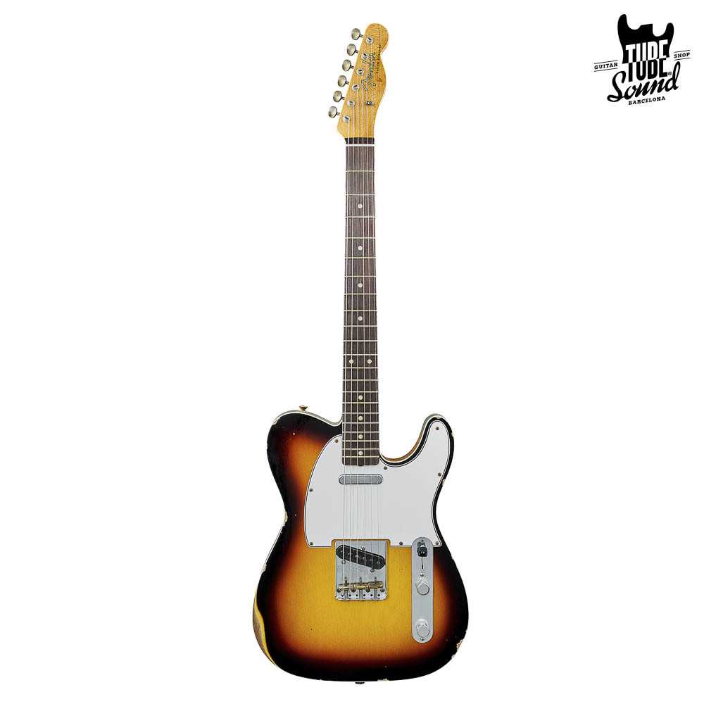 Fender Custom Shop Custom Order Telecaster Custom 60 RW Relic 3 Color Sunburst